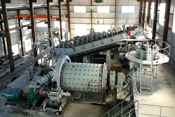 摩洛哥银矿项目磨矿分级阶段